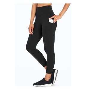 Marika Drew Side Pocket Capri Yoga Pant Black S
